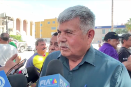 Julián Torres, representante del Grupo de Defensa Laboral de AHMSA, aseguró que los trabajadores continuarán las protestas hasta obtener respuesta sobre pagos y finiquitos pendientes.