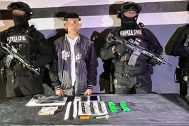Un adolescente de 16 años fue detenido en García, Nuevo León, señalado por su presunta participación en tres ejecuciones y más de 15 delitos de alto impacto.