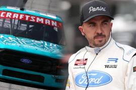 El actor Frankie Muniz sufrió un accidente durante una carrera de la NASCAR, aunque salió sin lesiones graves y reafirmó su pasión por el automovilismo