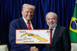 Donald Trump y Luiz Inácio Lula da Silva hablan sobre Cuba en reunión de la Casa Blanca