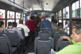 La suspensión de la ruta en Sabinas afecta a los usuarios que dependen del transporte colectivo entre Santo Domingo y el Cereso.