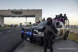 Corporaciones policiacas de Coahuila repelieron la agresión sobre la autopista Monterrey-Saltillo.