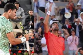 El tenista murciano, Carlos Alcaraz y el serbio, Novak Djokovic, continúan como los favoritos para resultar vencedores del Abierto de Francia.