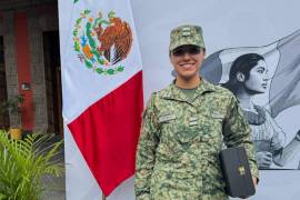 La oriunda de Ramos Arizpe no solo es medallista olímpica, sino que también está enlistada en el Ejército Mexicano.