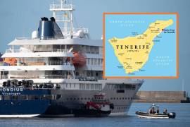 Desembarco del crucero MV Hondius