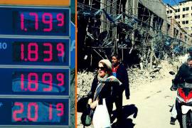 Los aumentos del precio del crudo se reflejan en los precios en el surtidor: un aumento de 10 dólares por barril normalmente resulta en un alza de alrededor de 25 centavos por galón.