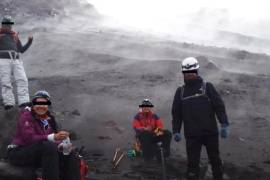 Gaby, Felipe, Alberto y Enrique escalaron el Popocatépetl; sin embargo, terminó en tragedia.