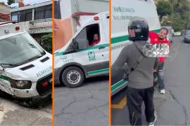El conductor de una ambulancia del IMSS en presunto estado de ebriedad chocó varios vehículos y atropelló a un joven en calles de la alcaldía Azcapotzalco de la Ciudad de México.