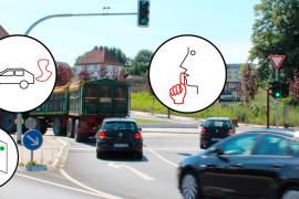 Sistema de semáforos inteligentes podría evitar accidentes de tránsito