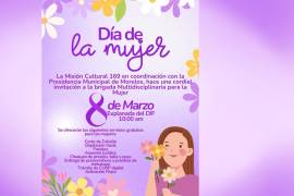 El flyer difundido en redes sociales invita a las mujeres de Morelos, Coahuila, a participar en una jornada de bienestar integral en la explanada del DIF Morelos el viernes 8 de marzo.