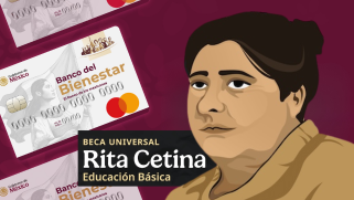 La Beca Universal de Educación Básica “Rita Cetina” permitirá que estudiantes de cuarto, quinto y sexto de primaria en escuelas públicas se registren a partir de enero de 2026 para recibir apoyo económico bimestral