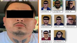 Operativo en el Ejido Sandoval, en Heroica Matamoros, dejó nueve detenidos y el aseguramiento de fusiles Barret, lanzacohetes y vehículos.