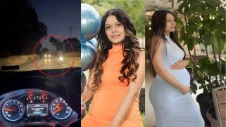 Elementos de seguridad y personal de búsqueda recorren el municipio de Acajete, Puebla, como parte de los operativos para localizar a Lidya Valdivia Juárez, joven embarazada reportada como desaparecida