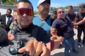 El incidente ocurrió en una casilla donde se reportaron tensiones entre simpatizantes y elementos de seguridad, generando momentos de confrontación.