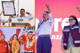Morena, PAN y PRI ya presentaron perfiles para las gubernaturas que estarán en juego durante las elecciones de 2027.