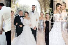 La pareja tiró la casa por la ventana con una de las bodas más lujosas, aunque en septiembre ya se habían casado por el civil, con una ceremonia más sencilla y con menos invitados.