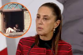 La presidenta Claudia Sheinbaum confirmó que la mujer captada en una ventana de Palacio Nacional sí era real y que ya fue sancionada tras una revisión interna.