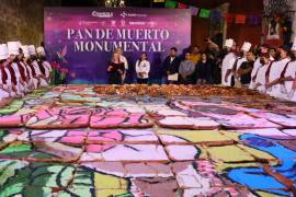 Se hornearon más de 43 mil piezas de pan de muerto en esta ocasión por parte de la Universidad Vizcaya.