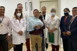 El bebé abandonado en Tultitlán, Estado de México, el pasado 11 de febrero fue dado de alta del Hospital Regional de Alta Especialidad “Bicentenario de la Independencia” del ISSSTE.