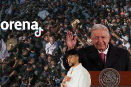 Morena dedica video nostálgico al expresidente Andrés Manuel López Obrador con la nueva tendencia de Bad Bunny, ‘Debí tirar más fotos’.