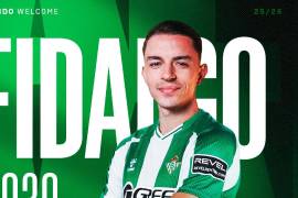 Álvaro Fidalgo fue anunciado como nuevo jugador del Real Betis apenas horas después de despedirse del Club América, cerrando una etapa de cinco años en la Liga MX.
