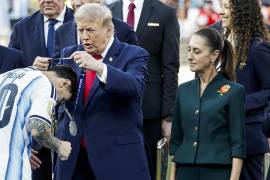 La presidenta Claudia Sheinbaum negó que Lionel Messi o los jugadores de la selección argentina hayan faltado al respeto al presidente de Estados Unidos, Donald Trump.