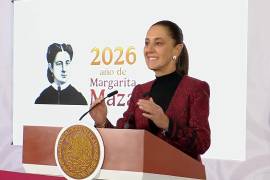 Sheinbaum reveló que sostuvo una conversación con el mandatario estadounidense Donald Trump durante la final de la Copa Mundial de la FIFA, donde ambos abordaron temas comerciales relacionados con la próxima revisión del T-MEC.