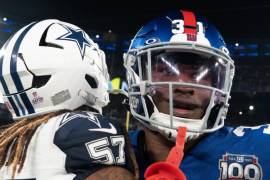 Lo que menos se darán Giants y Cowboys es las gracias, en este duelo Divisional del Thanksgiving Day.