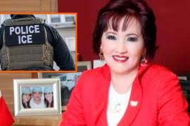 Bertha Gómez Fong fue detenida por agentes de ICE en El Paso, Texas