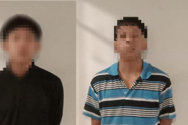 Los menores de 14 y 15 años robaron unos tenis a un jovencito, de 13 años, que estaba jugando con unos amigos en un parque