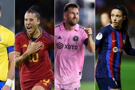 Cristiano Ronaldo, Jennifer Hermoso, Lionel Messi y Aitana Bonmatí fueron de lo más destacado en este año que pasó.