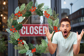 ¿Los bancos estarán abiertos durante el 24 y 25 de diciembre?