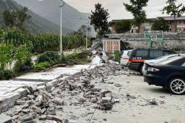 El sismo de magnitud 6.8 golpeó una zona de montaña en el condado de Luding, en la provincia de Sichuan, China