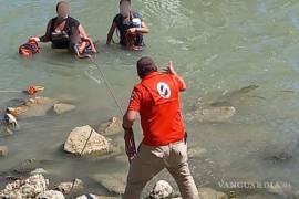 El Río Bravo es el camino que miles de inmigrantes usan como trampolín hacia EU.