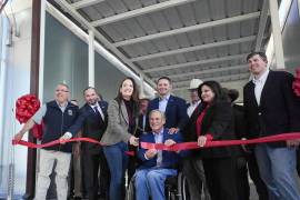 Las autoridades norteamericanas construyeron este espacio en tiempo récord.