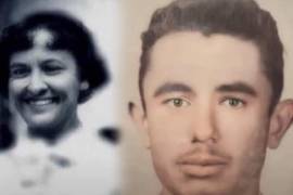 Los verdaderos rostros de los protagonistas de esta tragedia. María Justina Cabrera García y su novio Juan Manuel García.