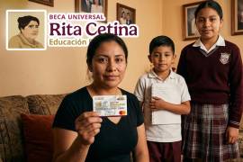 La entrega de las tarjetas del Banco del Bienestar para los estudiantes de primaria que sean beneficiados con la Beca Rita Cetina comenzó desde el 18 de mayo.