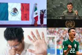 Día de la bandera, Claudia Sheinbaum; Zelenski, ONU; Tos ferina, Coahuila; Chucky Lozano, Fútbol