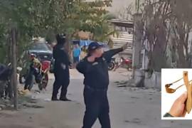 Con resorteras: Policía de Yucatán detienen a dos presuntos ladrones (VIDEO)