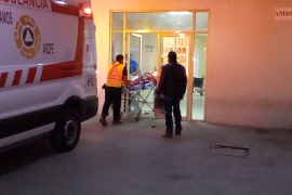 El joven fue trasladado de emergencia al Hospital General de Saltillo