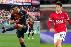 Johan Vásquez (Genoa) y Mateo Chávez (AZ Alkmaar), titulares y sólidos en defensa durante las victorias 3-0 y 3-1 de sus equipos, continúan levantando la mano para el Tricolor.