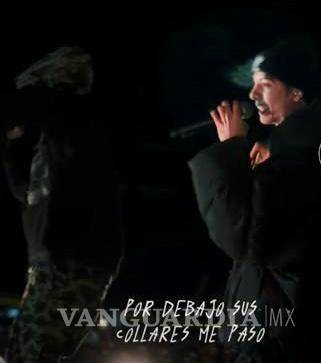 $!El rapero Natanael Cano Monge en plena Logia de NL.