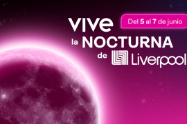 La tienda departamental Liverpool confirmó las fechas en las que realizará su venta Nocturna, de las más esperadas del año, del 5 al 7 de junio.