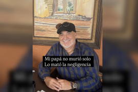 Natalia ha mantenido pública la denuncia por la muerte de su padre, Héctor Antonio, ocurrida el pasado 22 de julio mientras permanecía internado en Gaia.