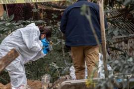 Los restos estaban envueltos en una cobija y bolsas plásticas | Foto: Especial