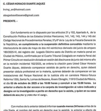 $!César Duarte, exgobernador de Chihuahua, habría ido a la CDMX a supervisar investigación