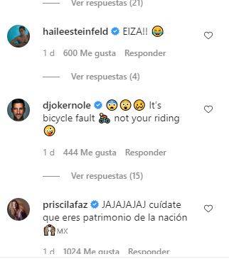 $!‘Es culpa de la bicicleta’, Novak Djokovic reacciona a la épica caída de Eiza González