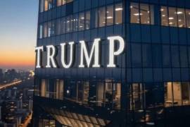 En video publicado por Donald Trump y su hijo Eric, el presidente de Estados Unidos, muestra un rénder de su futura biblioteca presidencial en Miami.