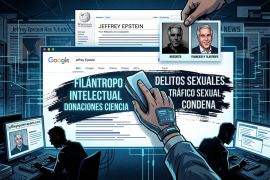 Jeffrey Epstein lideró una campaña de años para “limpiar” sus resultados de búsqueda en Google y Wikipedia, intentando sustituir su pasado delictivo por una imagen de filántropo e intelectual.