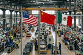 A nivel nacional, empleo manufacturero pasó de 9 millones 660 mil 257 a 9 millones 611 mil 882 puestos.